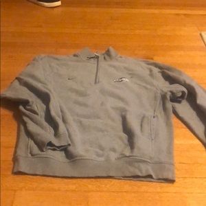 Nike quarter zip sweatshirt size large